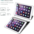 Miniatyrbild 4 av 7: Svart Smart Case för iPad Air 2, Ultratunt Lättvikts Stativ Skyddande Skal för iPad Air 2nd (A1566 A1567)