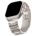 Miniatyrbild 2 av 5: Kompatibel med Apple Watch Ultra 2 Armband 49mm Titanmetall [Super Reptålig] Herrarmbandsur Kompatibel med Apple Watch Se