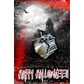 Miniatyrbild 4 av 7: Justerbara Vintage Batringar, Halloween Svart Batring Man, Gotisk Halloween Smycke Ring, Personlig Vintage Djur Öppen Ring silver