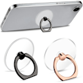 Miniatyrbild 2 av 8: Socket Phone Case Grip Rings Holder 2 PCS Cute Finger Kickstand Cellphone Attachment Stand Folding Rotatable