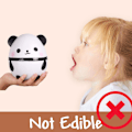 Miniatyrbild 5 av 6: Squishies Panda Ägg Jumbo Squishy Långsamt stigande kläm leksaker Doftande Kawaii Squishies Djurleksak för barn Vuxna 1 st 1pc Large Size