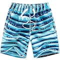 Pikkukuva 1 / 7: Aikuisten Ranta Shortsi Miehet Naiset Pojat Tytöt Uimahousut Uimapuvut Surffaushousut Boardshort 100-213cm 13-14 Years Sky Blue