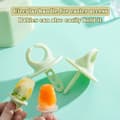 Miniatyrbillede 4 af 7: Silikon Ispopskeforme, Mini Isforme, Børneisforme, Popsicleforme med 6 Isstænger til Børn og Voksne