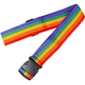 Pikkukuva 4 / 6: Raskaat Matkalaukkuremmut Matkalaukkujen Pakkausvyöt Matkavarusteet Säädettävät Laukkuremmut 2 Pakkausta Rainbow