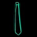 Miniatyrbillede 4 af 5: (Grøn) LED lysende slips lysende slips neon lys Led slips Led lysende slips cool og nyt slips egnet til fest