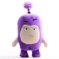 Pikkukuva 2 / 5: 24cm Piirretty Oddbods Anime Pehmolelu Sotilaiden Aarrehirviö Pehmeä Leikkihahmo Fuse Bubbles Zeke Jeff Nuken Lahja Lapsille [DB] violetti 18m purple 18m