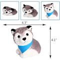 Miniatyrbillede 5 af 6: Squishies Hund Squishy Duftende Klem Legetøj Stressaflastning Squishies Langsomt Stigende Dyrelegetøj Kawaii Blød Gave Samling Farve Tilfældig