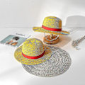 Miniatyrbilde 2 av 3: Luffy Cosplay-hatt, perfekt for anime-temafester, og kan også brukes daglig som solskjerm