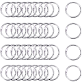 Miniatyrbillede 8 af 8: 100 stk. Binder Ringe, Løse Blade Binder Ringe, Bog Ringe, Metal Bindingsringe til Papirer, Flash Cards, Index Cards, Ringbind, Kontor, Skole, Hjem 1.2 Inch/30mm