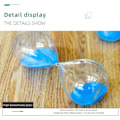 Miniatyrbilde 1 av 9: 5/30/60 Minutters Rund Sandklokke Personlighet Glass Timeglass Ornament Nyhet Tidshåndteringsverktøy Glod 60Mins Blue 60Mins