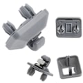 Miniatyrbilde 3 av 8: 1. klasses solskjerm krokbrakett for Audi A1 A3 A4 A5 Q3 Q5 Q7