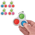 Miniatyrbillede 1 af 4: 3-pak - Mini Simple Dimple Pop It Fidget Legetøj - Legetøj