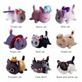 Miniatyrbild 3 av 4: Aphmau Meow Meows Plysch Aphmau Plysch Leksak Docka Present 25cm-enhörning Katt Moon cat