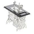 Miniatyrbillede 3 af 3: 1 stk Mini Pedal Symaskine
