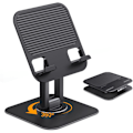 Miniatyrbillede 1 af 6: Stativ 360° Rotations-, Justerbar Skærm Tablet Stativ Holder til Skrivebord Bærbar Kontor Kompatibel med iPad Pro 10.5, 11, 12.9