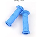Miniatyrbilde 3 av 6: 2 Par Sykkelstyregrep Scootergrep Sklisikre Gummiknappgrep for BMX/MTB/Jenter og Gutter Barn Scooter Sykler (Blå)