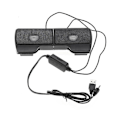 Miniatyrbillede 3 af 5: Mini Bærbar USB Stereo Højttalere Controller Soundbar Til Laptop