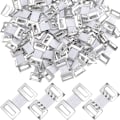 Miniatyrbillede 1 af 6: 50 stk Elastiske Bandage Klips, Stræk Metal Bandage Klips Kompressions Wrap Klips til Bandager Kompressionsbandager Crepe Bandager Hvid