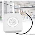 Miniatyrbillede 2 af 5: 12V Trådløs Dørklokke Dørklokke Hjem Adgangskontrol System Støtter Ingen Installation Dørklokke Klokkesignal 90Db Dørklokke Til Flush Mount Højttaler