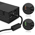 Miniatyrbild 5 av 5: Xbox One Nätadapter, [uppgraderad version] Xbox AC-adapter Ersättningsladdare Strömledning Kabel för Microsoft Xbox One, 100-240V Spänningwanan