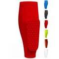 Shin Defender KidsShindefender Kompressionsärm med Honeycomb-skydd M red