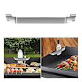 Miniatyrbillede 2 af 4: Rustfrit Stål Griddle Spatelholder, Grillværktøjs Holder G