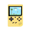 Miniatyrbilde 2 av 3: Innebygd Retro Spillkonsoll med 500 Klassiske Spill - Perfekt Gave til Barn yellow