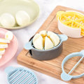 Miniatyrbild 3 av 4: Hangsu Slicer, Multifunktionell trådskärare, kraftig skärare i PP-material för hårdkokta ägg