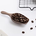 Miniatyrbillede 3 af 5: Helt Træsort Valnødde Kaffe Bønne Ske Te Ske Træske Træ Kaffe Ske