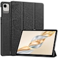 Miniatyrbillede 1 af 5: For Honor Pad X9 Pro Cover Anti-Drop Læder Stand Tablet Cover - Sort Black