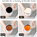 Miniatyrbild 4 av 8: 380ML Självrörande Kaffe Mugg Automatisk Magnetisk Omrörning Kaffe Mugg Roterande Hem Kontor Resa Omrörning Kopp White