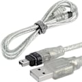 Miniatyrbilde 5 av 5: For Mini DV MiniDV USB datakabel FireWire IEEE 1394 HDV videokamera for redigering på PC