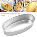 Miniatyrbillede 2 af 10: Ovalt kageform Non-stick aluminiumlegering form Brød Brødforme Bageforme til hjemmekøkken bageri