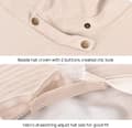Miniatyrbilde 4 av 5: Solhatt for kvinner One Size Button Decoration-pink