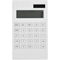 Miniatyrbild 1 av 7: Kalkylator Slim Elegant Design 12-siffrig Elektronisk Skrivbordskalkylator Sol och Batteri Dubbeldriven Vit Kalkylator för Kontor
