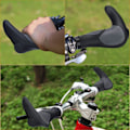 Miniatyrbilde 6 av 7: Sykkelgrep, Gummi Ergonomiske Sykkelstyregrep, Sklisikre styregrep 22mm, for MTB BMX Sykling Foldbar By Sykler Grep, Scooter Grep