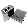Miniatyrbillede 1 af 4: Ethernet Splitter 1 til 2 RJ45 Kobling Forlænger Stikadapter Hun til Hun Netværk LAN Deler med Lynbeskyttelse 1 Par