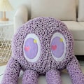 Miniatyrbillede 5 af 5: Plush Blæksprutte Alien Legetøj - Fyldt Langben Pude Sofa Dekoration green 100cm