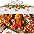Miniatyrbilde 2 av 7: Julekakeformer i rustfritt stål - Snøfnugg, juletre, reinsdyr, pepperkake mann, snømann for barn