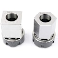 Miniatyrbild 2 av 5: 2x ER-32 Kollarsatser Block Set Cnc Kvadrat & Hex Svarvverktyg Gravyr