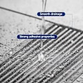 Miniatyrbillede 5 af 5: 2 Pak Bruseafløbs Hår Fangst 10 cm x 10 m Engangs Gulvafløbsfilter Hår Net Mærkat med Spatel