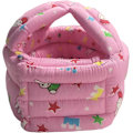 Miniatyrbillede 3 af 6: Babyhjelm Spædbarnshovedbeskytter Toddler Beskyttelseshue Bomuld Justerbar Sikkerhedshjelm til at Lære at Klatre og Gå Pink Rabbit