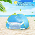 Miniatyrbild 5 av 5: Baby strandtält med pool, uppgradera Easy Fold Up & Pop Up Unique Ocean World baby, för åldrarna 3-48 månader baby (UV-skydd - Pool Rose)
