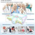 Miniatyrbild 3 av 5: Viskoelastiskt nackkudde, ergonomisk kontur 2-i-1 nacksmärta ortopedisk kudde, konturstöd kudde, 1 styck ljusgrå Nej Nej, ljusgrå