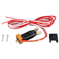 Miniatyrbild 1 av 5: 2 i 1 ut Hotend Kit 2 Färg Metall 12V 3D Skrivare Extruder med Silikonhölje Skruvar för Ender 3 för CR10S Pro12V