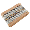 Miniatyrbillede 1 af 5: 860 stk 1 Ohm-1m Ohm 1/4w Kulfilm Modstandssæt 43