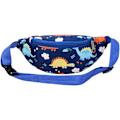 Pikkukuva 1 / 5: Dinosaur Fanny Pack, Lasten Vyölaukku Piirretty Hipsack Vyölaukku Vyölaukku Fanny Pack Kangas Nylon Rahavyö Ristiriimu