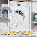 Miniatyrbilde 4 av 5: 6 stk Mikrofiber Dampmopp Rengjøringsputer Erstatning Dampmopp Kompatibel For H2o X5 H20 Vaskbar