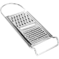Miniatyrbilde 1 av 5: Heavy Duty Flat Ost Rivjern i Rustfritt Stål med Håndtak, 3-veis Multifunksjonell Flat Mat Rivjern, Razor Sharp Tenner