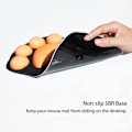 Pikkukuva 3 / 6: Kissan tassu hiirenmatto, ergonomisesti muotoiltu hiirenmatto, rannetuella varustettu hiirenmatto, silikonigeelihiirenmatto, söpö hiirenmatto, kawaii hiirenmatto Green